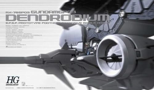 Maqueta Gundam 028 RX-78 GP-03 Dendrobium 13 cm miniatura 5