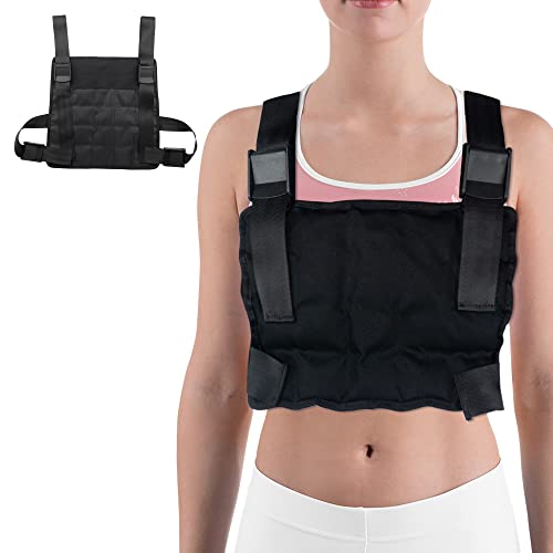 Image of Ice Pack Vest Personal Cooling Cold Vest for Hot Weather, Cooling Vest with Ice Packs Reusable, Lightweight, Freezer Ice Vest Cooling Jacket for Outdoor, Sports, Workers, Ice Vest for Women Adjustable