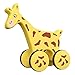 NUOBESTY Bambini da Tirare Lungo Giocattolo Giraffa Giocattolo da Tiro Giocattolo da Passeggio per Bambini Giocattoli da Trascinamento per Bambini Giocattolo Educativo per Bambini Piccoli