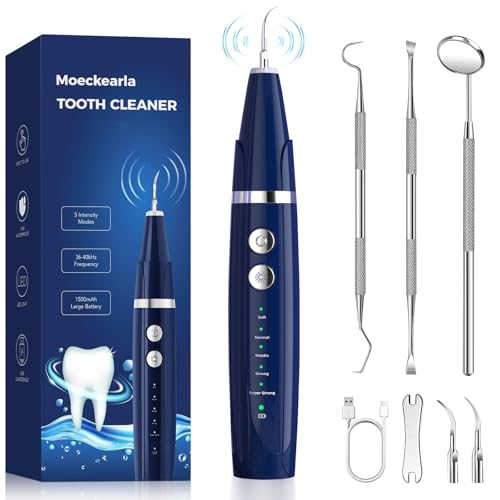 Plaque Remover for Teeth - Tartar Remover for Teeth, Dental Calculus Remover Teeth Cleaning Kit