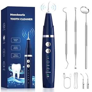 Plaque Remover for Teeth - Tartar Remover for Teeth, Dental Calculus Remover Teeth Cleaning Kit