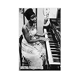 Aretha Franklin Poster Leinwand Poster Schlafzimmer Dekor 