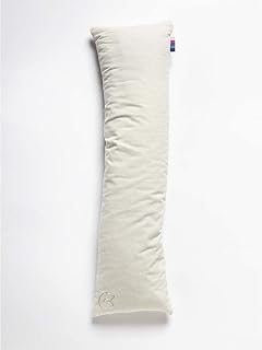 Yogamatters Organic Cotton Pranayama Yoga Pillow | Removable Washable Cover | Yoga Bolster Cushion for Restorative Yoga and Meditation (Natural)