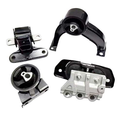 Engine Mount Set fit for 2008-2014 Dodge Avenger 2.4L 2.7L 3.5L 2007-2010 Chrysler Sebring 2.4L 2.7L 3.5L Replacement 5085071AB 5085079AB 5085076AB 5085078AB 4pcs HeVibe