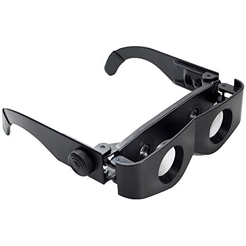 DPLUS Fishing Binoculars,Professional Hands-Free Binocular Glasses for Fishing, Bird Watching, Sports, Concerts, Theater, Opera, TV, Sight Seeing, Hands-Free Opera Glasses for Adults Kids (Black) Cover