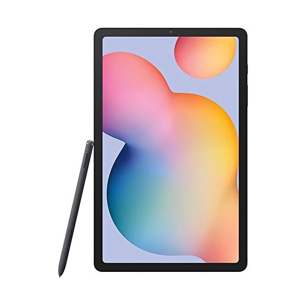 Samsung-Galaxy-Tab-S6-Lite-wS-Pen-64GB-4GB-104-Face-Unlock-Octa-Core-Exynos-9610-7040mAh-Battery-Wi-Fi-Tablet-SM-P610-US-Model-Book-Cover-64GB-SD-Bundle-Oxford-Gray SAMSUNG Galaxy Tab S6 Lite w/S Pen (64GB, 4GB) 10.4’’, Face Unlock, Octa-Core Exynos 9610, 7040mAh Battery Wi-Fi Tablet SM-P610 - US Model (Book Cover + 64GB SD Bundle, Oxford Gray)