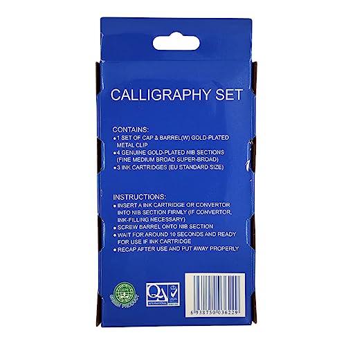 Image of Levin Professional Calligraphy Pen Set (gold Calligraphy small)