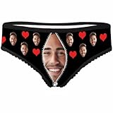 LMKURIDS Personalized Panties For Women, Underwear with Faces on Them Custom, Wife Gifts