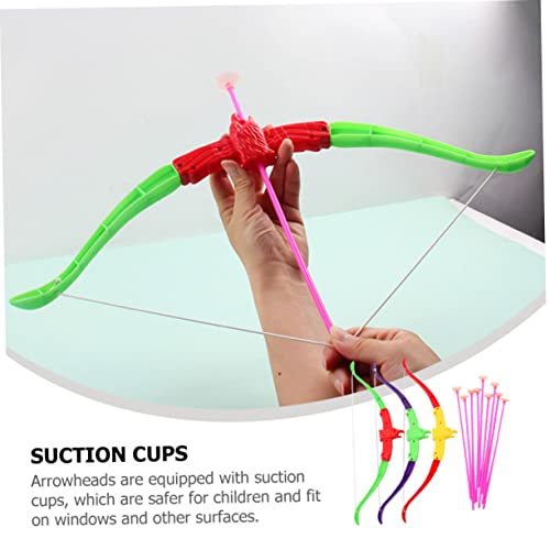 YARNOW Boys and Girls Archery Toys Set Boys and Girls Outdoor Activity Set Safe Fun Random Color - Image 6