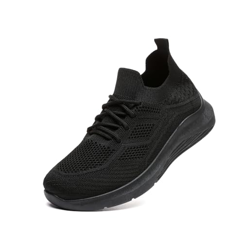 Bernal Sneakers for Women Casual Mesh Breathable Lace Up Walking Shoes Lightweight Non Slip Tennis Gym Workout Shopping Shoes