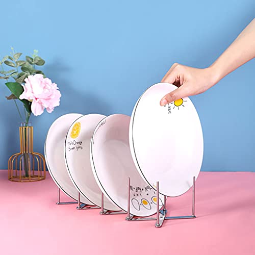 Angoily Pot Deksel Organizer Stand Pan Deksel Houder Keuken Roestvrij Staal Opbergrek - Afbeelding 4