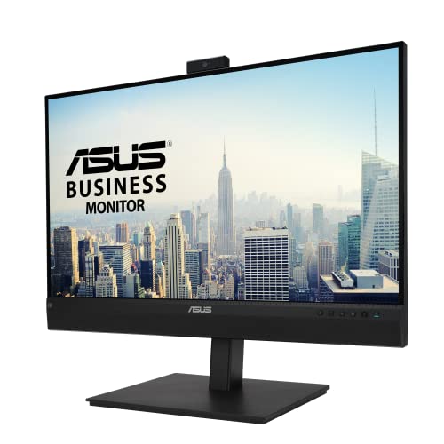 BE27ACSBK Monitor 27”, WQHD (2560x1440), IPS, Frameless, Webcam FullHD Integrata, Microfono Ai Noise Canceling, USB-C, Speaker Integrati, Design Ergonomico, Eye Care, Riduzione Luce Blu, Nero - Monitor - Immagine 3