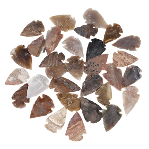 Pointes de flèche en agate polie à la main pour création unique - 2