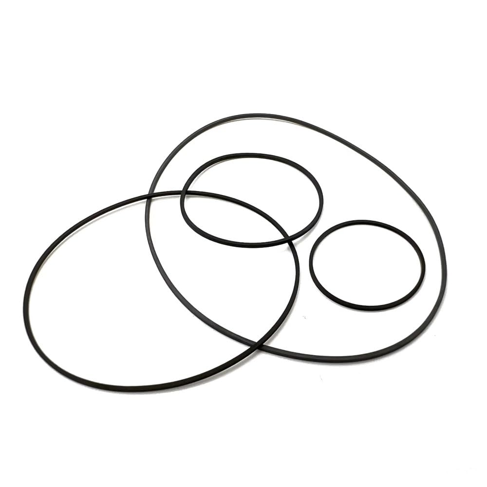 Cinghia di trasmissione in gomma quadrata da 0,7 mm for registratori a cassette, registratori a nastro audio e ripetitori - 1 pezzo di ricambio(21mm x 33mm)