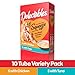 Hartz Delectables Squeeze Up Interactive Lickable Wet Cat Treats for Adult & Senior Cats, Chicken & Tuna, 10 Count,5 oz