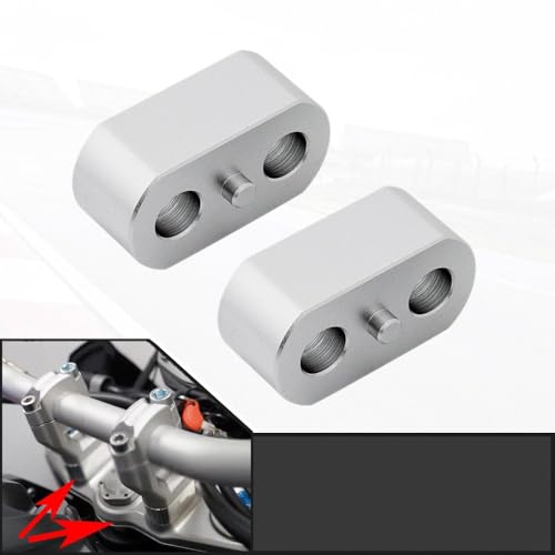 Rehausseurs de guidon moto 20mm collier fixation pontet guidon Tiger Explorer 1200 XC XR XRT XRX