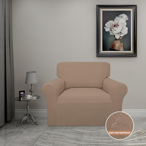 Image of Easy-Going 100% Waterproof Oversized Chair Couch Cover, Stretch Sofa Cover