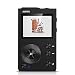 AGPTEK H3 HiFi Bluetooth MP3 Player APTX High Resolution Lossless Digital Audio Player with 32GB Memory Card, Support Up to 256GB, Black