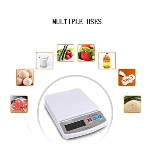 Báscula digital para alimentos capacidad 5 kg con pantalla LCD miniatura 6