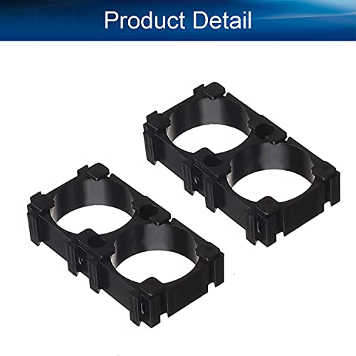 Heyiarbeit 50Pcs 18650 Lithium Battery Double Holder Bracket 2 Cell Diy Battery Storage Box Protection Board For Diy Battery Pack #TOP3