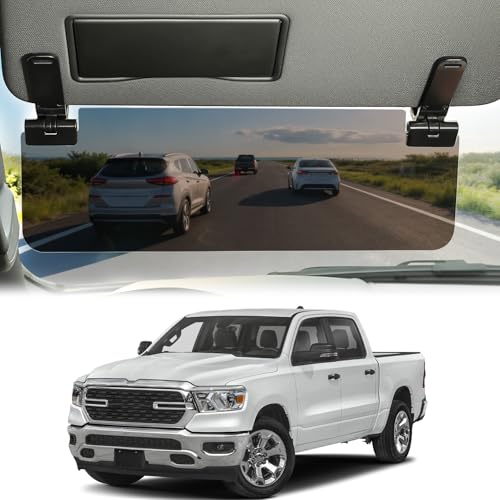 Image of JOYTUTUS Sun Visor Extender for Cars, Polarized Sun Visor Extender Universal Sun Blocker UV400, Adjustable Visor Extension for Car Visor,Double-Clip,Anti Glare Stray Light