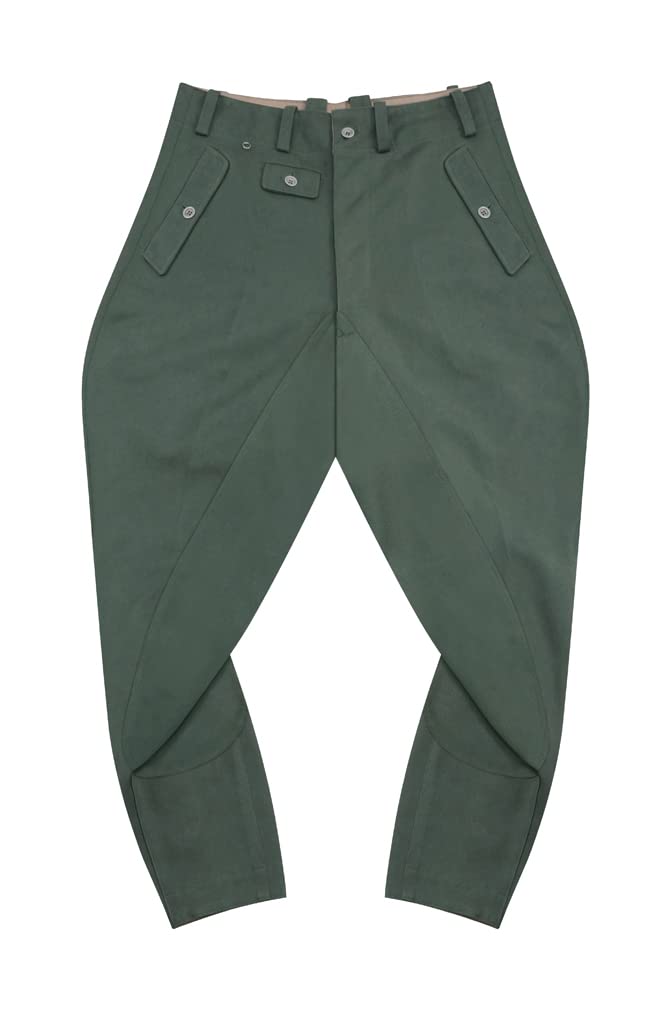 Pantaloni Gabardine Grigio, Esercito Tedesco Armato Elite M44 della Seconda Guerra Mondiale II -XS
