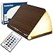 Lampada Libro Led Pieghevole in Legno con Telecomando 16 Colori e Timer – BONNYCO | Lampada Libro Decorazioni Casa, Camera e Ufficio | Idea Regalo Originale per Compleanno e Natale, Donna e Uomo