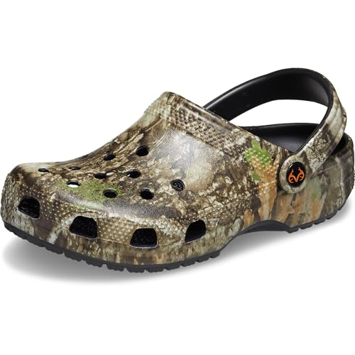 Crocs Unisex-Adult Classic Realtree Clog, Multi APX, 7 Women/5 Men