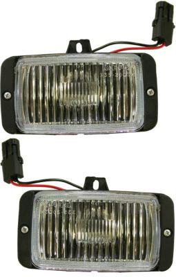 pontiac firebird fog lights - Evan-Fischer Front Fog Light Assembly Compatible with 1988-1997 Chevrolet K1500 Set of 2 Passenger and Driver Side