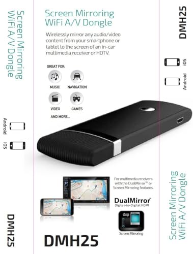 Image of Wireless Full Hd 1080p Hdmi Adapter /Miracast Dongle /Ezmirror /Dlna /Airplay /Real Time Display Function, Free WiFi Receiver, Compatible with Android iOS /iOS /MAC iOS Devices