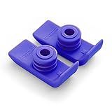 1 Pair Durable Ski Glides for Drive Walkers (Purple)