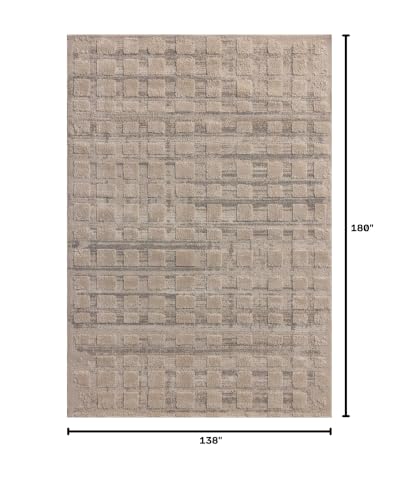 Image of Loloi Amber Lewis Monty Collection MOT-06 Pebble /Beige 11'-6 inch x 15', .50 inch Pile Height, Area Rug