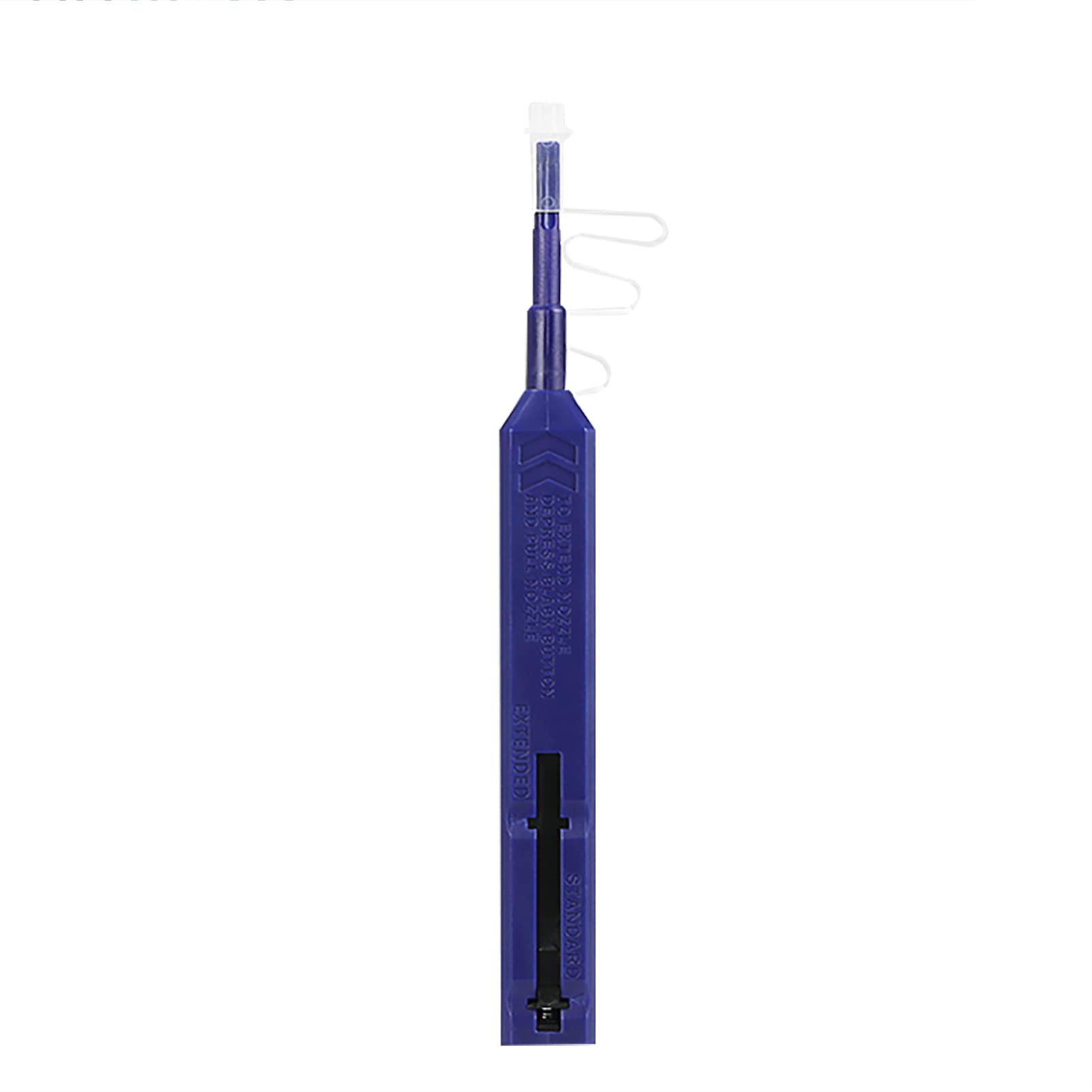 Glasfaserradierstift Zum Radieren, Fiber Op tic Cleaner, Säubern Und Reinigen, Nachfüllbarer Glasradierer Mit Metallspitze, Stufenlos Verstellbar, Touch Faserreiniger Mit 180° -Drehung