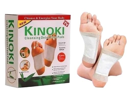 KINOKI Men & Women Natural Cleansing 10 Pcs Organic Weight Loss Detox Foot Patches Medicine Unwanted ETO-P174-picture-10