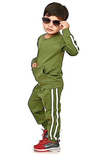 Image of Chandrika Full Sleeve Tshirt Sweatshirt Joggers Pyjama Pant Clothing Set for Baby Boy Girl