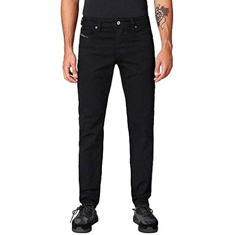 Diesel LARKEE-BEEX Black Tapered Jeans Cover