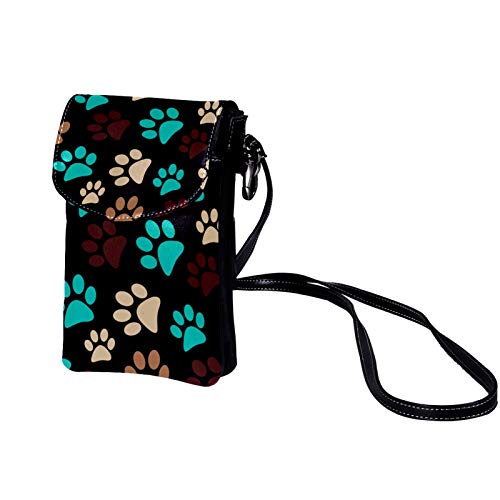 Petit porte-monnaie et sac de téléphone en cuir pour enfants et femmes