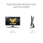 ASUS TUF Gaming 27” 1440P Monitor (VG27AQM5A) - QHD (2560x1440), 300Hz, Fast IPS, Extreme Low Motion Blur Sync, 0.3ms, Speaker, 95% DCI-P3, Shadow Boost, DisplayWidget Center, 3 yr Warranty - Image 2