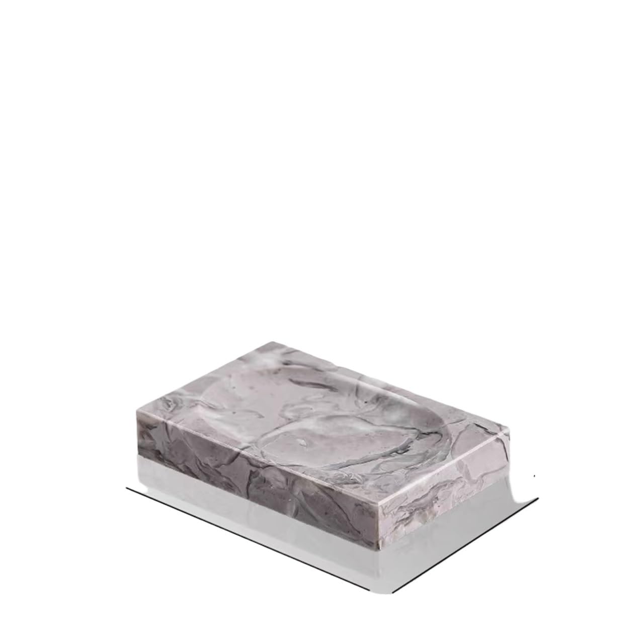 Jabonera Jabonera de mármol Alta Gama for baños Hotel, Ideal for sostener en casa, Estante y Organizador Decoración y Accesorios de Cocina(H)