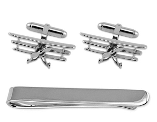 Gemelos triplane de plata para regalo exclusivo de comunión