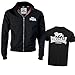 Produktbild Lonsdale Jacke - Herren Übergangsjacke - Bomberjacke - Winterjacke - Limited Schlüsselband (Jacke Black, XL)