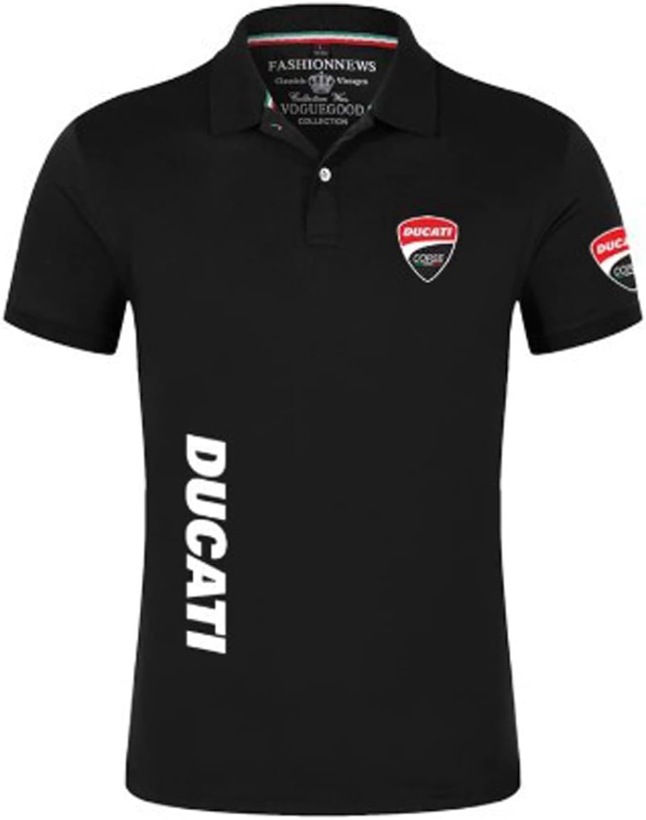 MAMON Summer Men Short Sleeve Ducati Polo Shirts Kuwait Ubuy