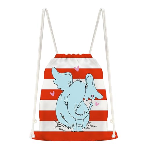 CMNIM DR Musical Quotes Gifts Musical Drawstring Backpack A Person No Small Quotes Book Bag for Fans Gifts3