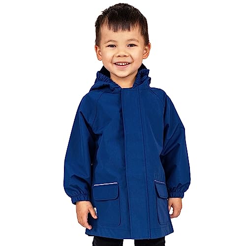 Image of JAN & JUL Waterproof Rain Jacket, Raincoat with Hood for Girls and Boys
