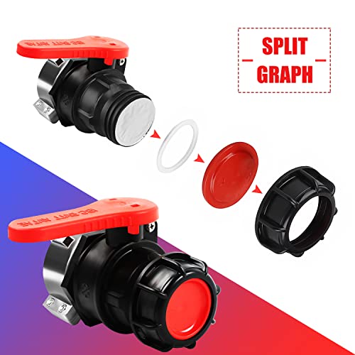 75mm IBC Tote adapter,IBC tote valve,IBC Tank Coarse Thread Adapter