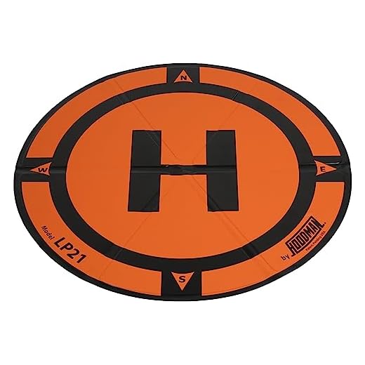 Hoodman Weighted Trifold Drone Landing Pad