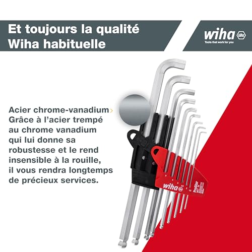 Clés coudées Wiha ProStar pour accès difficile SB369TS9 - 5