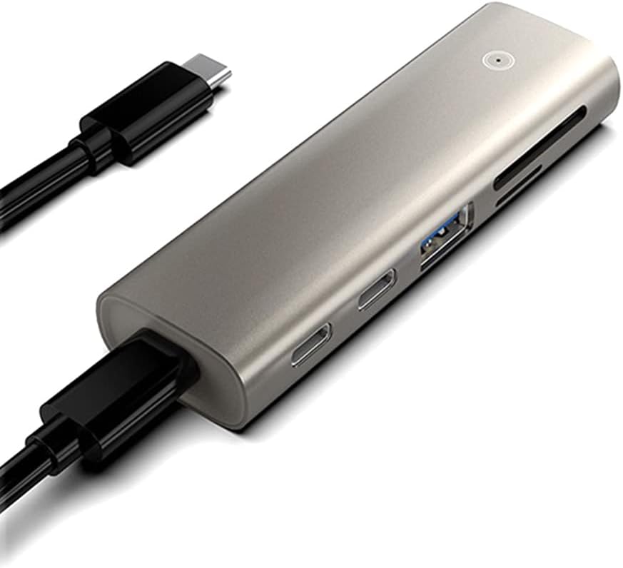 Hub USB 6 en 1 10 Gbps Qsvbeeqj