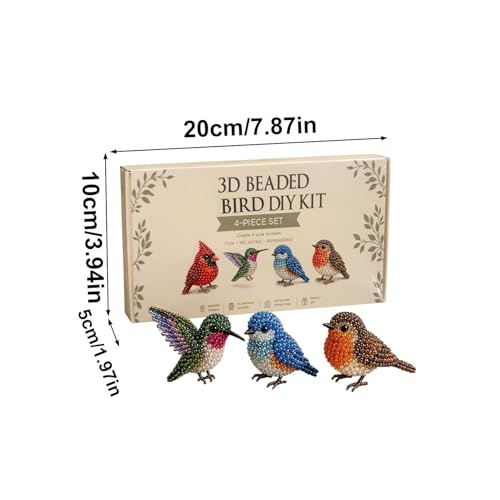 Juego artístico de cuentas de animales en 3D la idea de regalo para niños 4