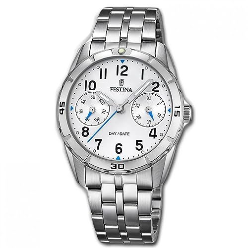 Festina Montre Enfant Analogique en Acier 316L de Haute Qualité